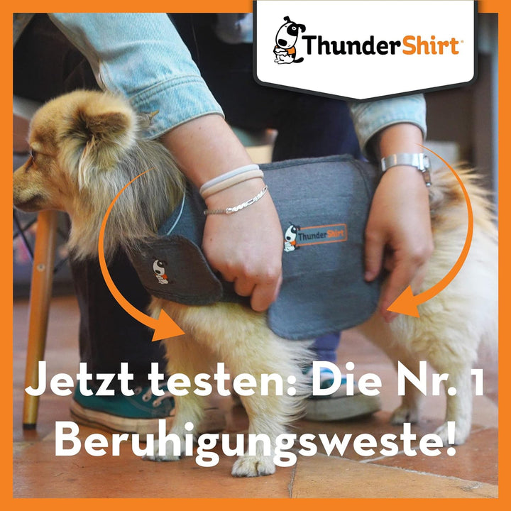 Thundershirt: Beruhigungsweste für Hunde - Grau - Grösse XL