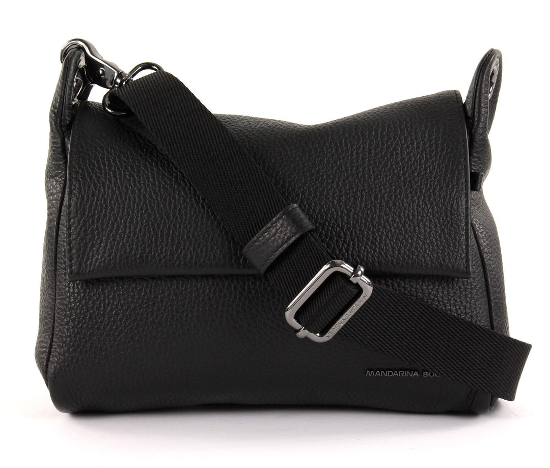 Mandarina Duck Damen Mellow Leather P10fzt93 Umhängetaschen Schwarz, Schwarz