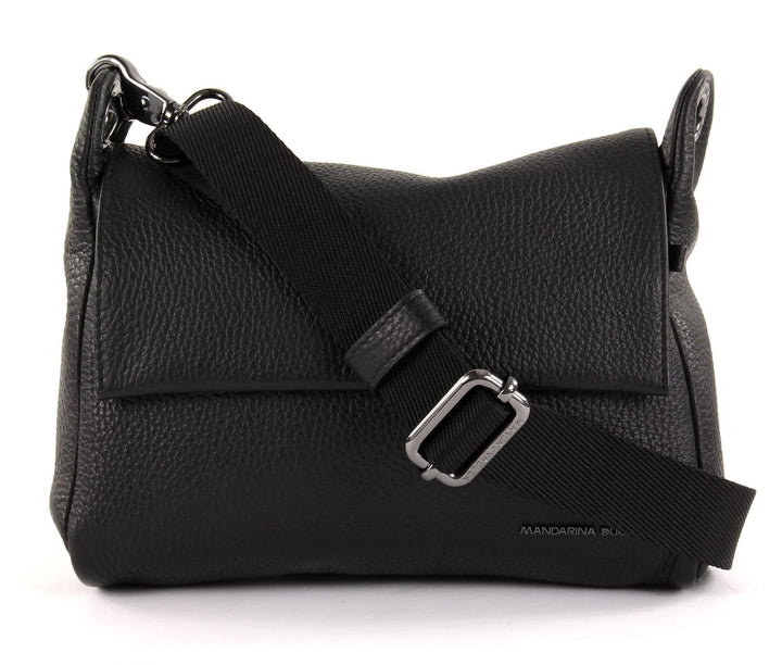 Mandarina Duck Damen Mellow Leather P10fzt93 Umhängetaschen Schwarz, Schwarz