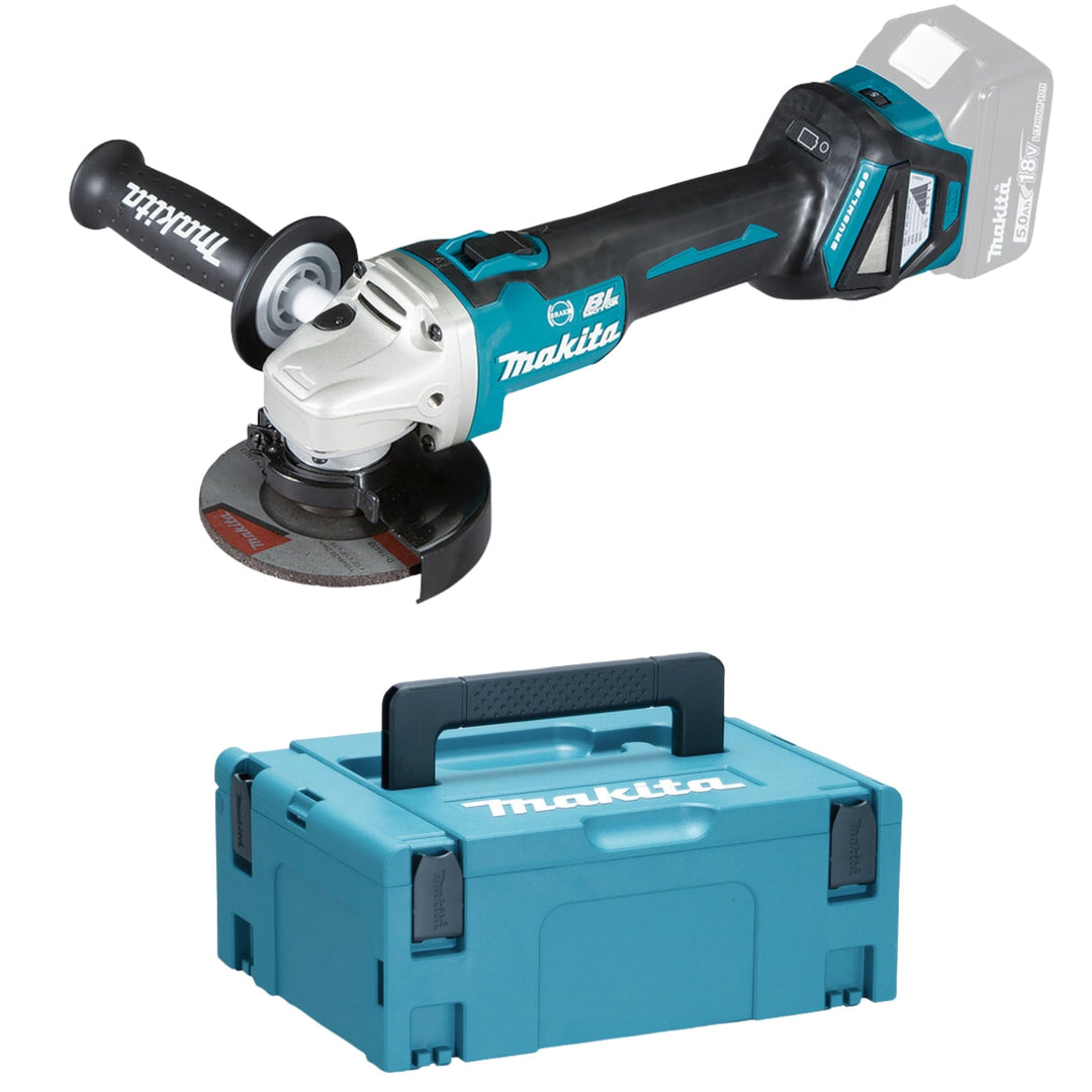 Makita DGA513ZJ Akku-Winkelschleifer, 18 V