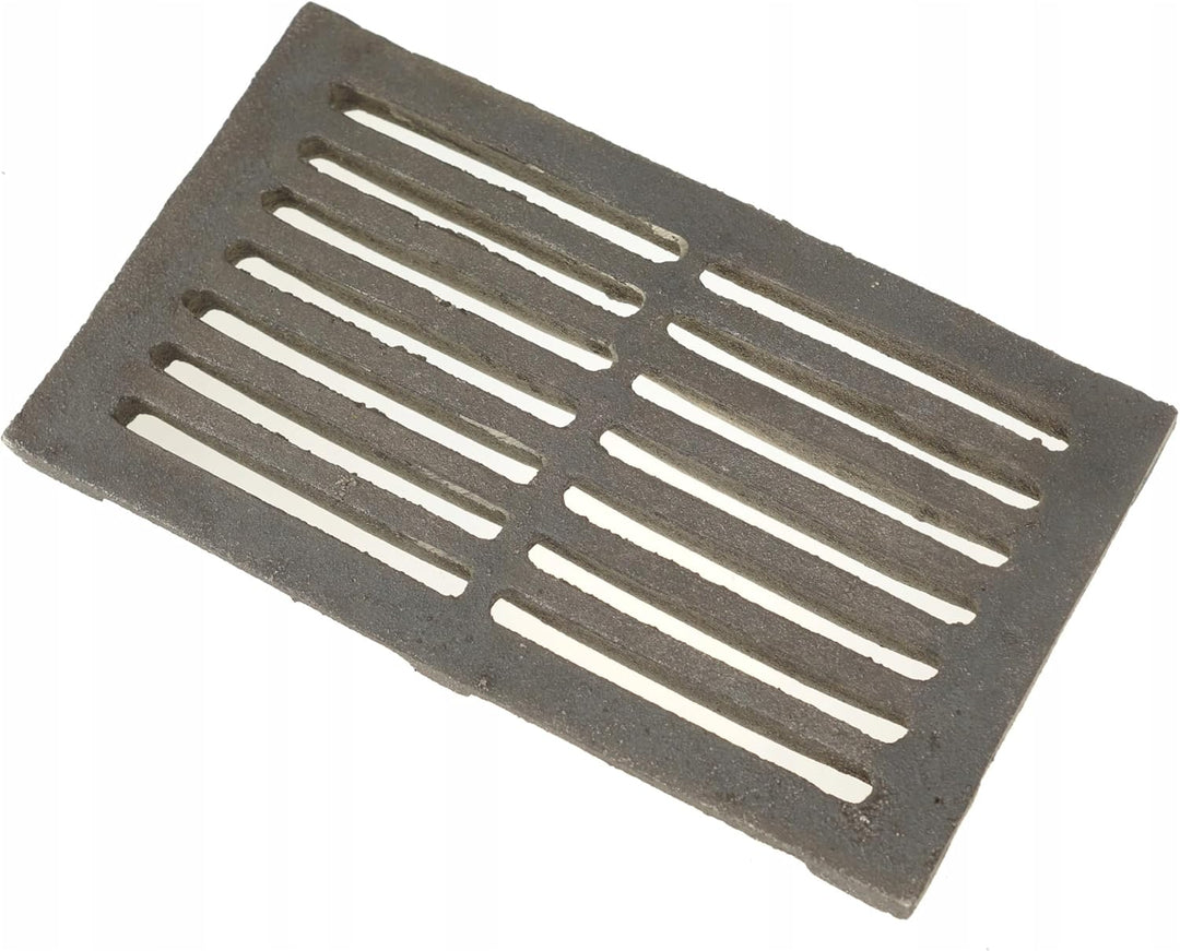 Gusseisen Kaminofen-Rost – Kleiner Ersatz-Rost 265 x 150 mm für Kamin, Küchenofen oder Holzheizung –