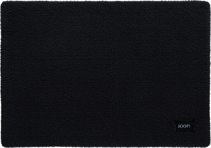 Joop! Badteppiche Basic schwarz - 015 50x60 cm, 50x60 cm