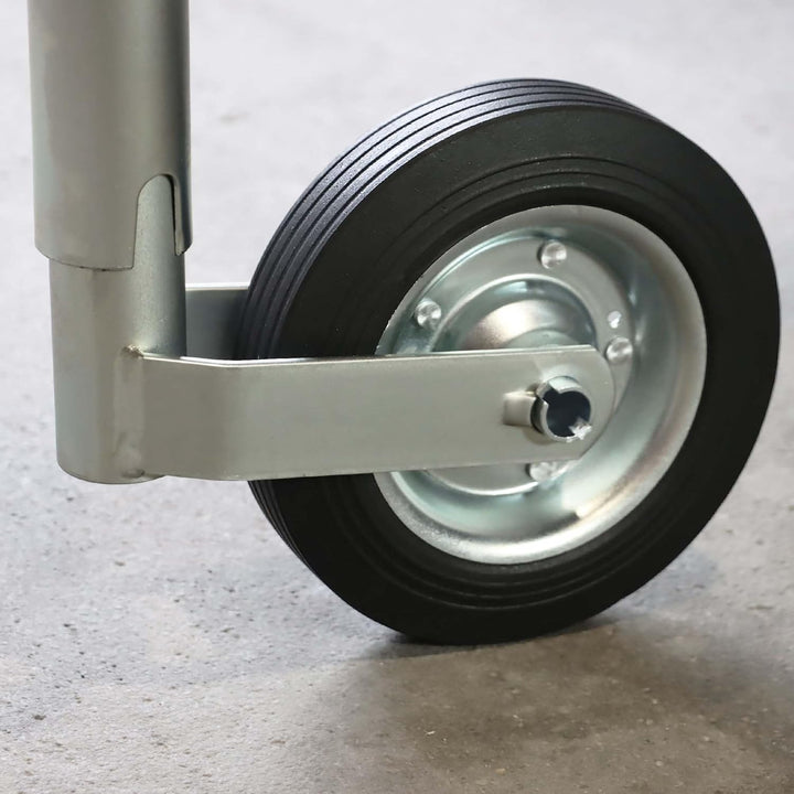 The Drive | Stützrad 150kg | für PKW Anhänger | Ø 48mm Rohrdurchmesser | Bugrad Laufrad