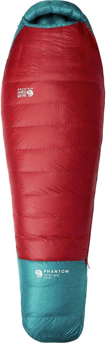 Mountain Hardwear Phantom 15F/-9C Schlafsack Daunenschlafsack Rot LONG, Rot LONG