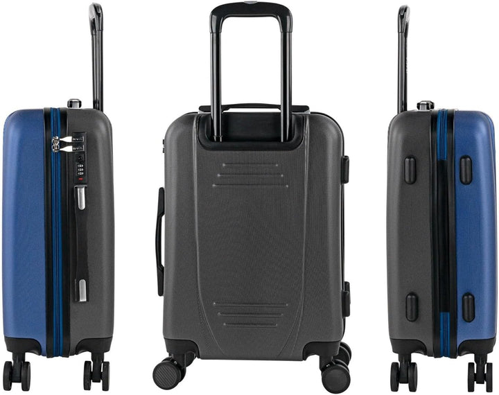 ITACA - Trolley handgepäck Cabin Trolley Koffer reisekoffer hartschalenkoffer mit zahlenschloss - Ka