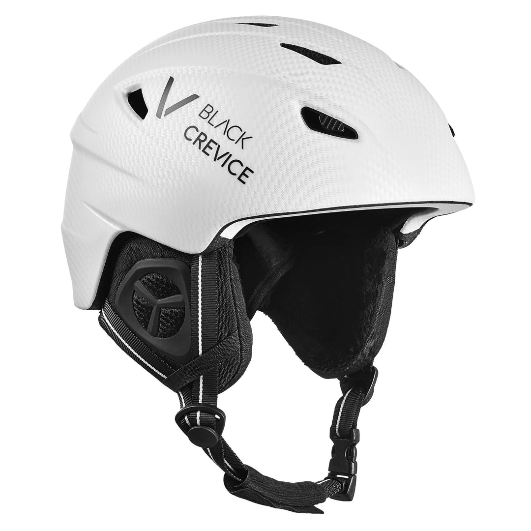 Black Crevice Skihelm Streif I Stossfester Skihelm in sportlichem Design I Skihelm Herren &amp; Damen I