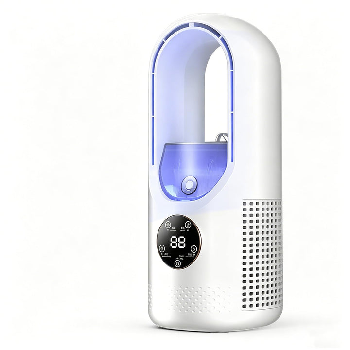 Tragbarer Klimaanlagenventilator, leiser Klimaanlagenventilator mit 6 Geschwindigkeiten, Mini-Ventil