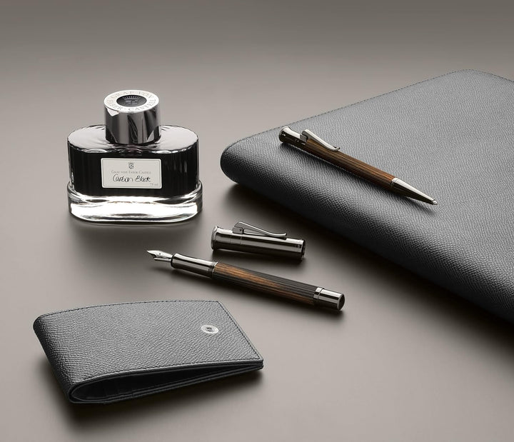 Graf von Faber-Castell 145536 - Drehkugelschreiber Classic, Macassar, Strichbreite B