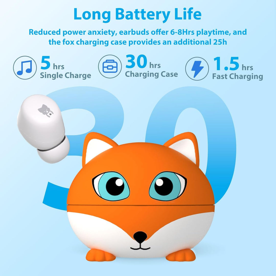 Bluetooth Kopfhörer für Kinder, mit Mikrofone, 85dB Lautstärkebegrenzung, Kabellos Kopfhörer Jungs &