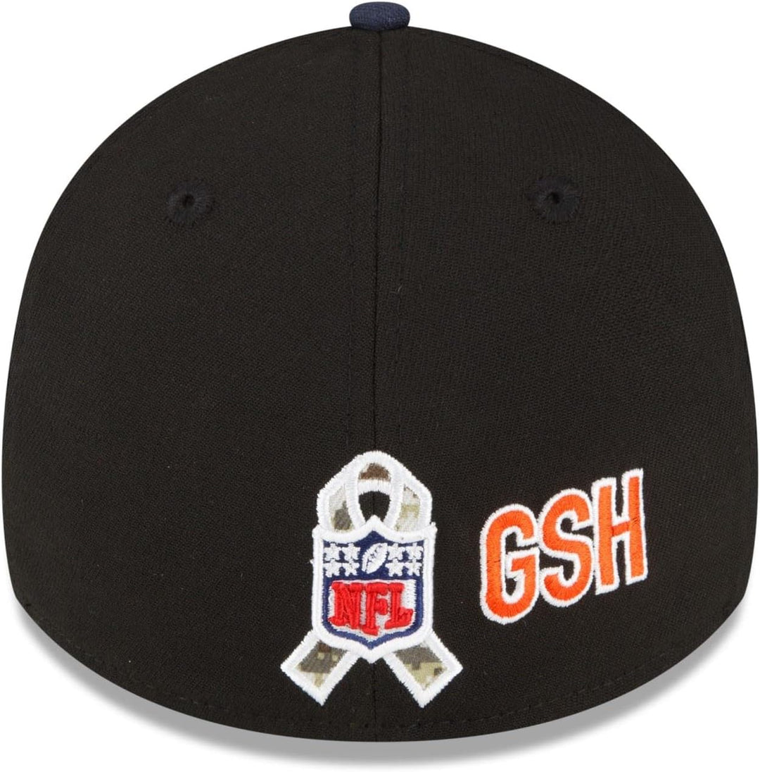 New Era Salute to Service 2022 Basecap 39Thirty NFL Fanartikel American Football Kappe schwarz M-L 3