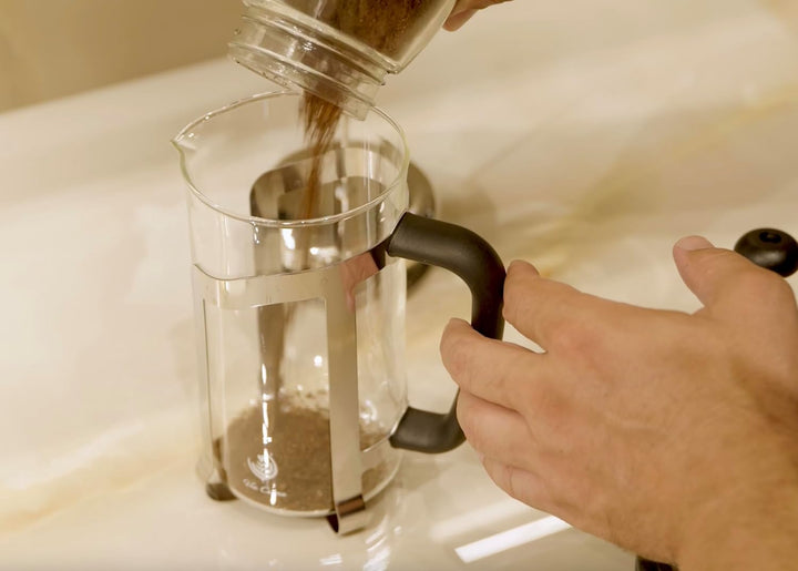 VIA CREMA FRENCH PRESS 800/1000ml Glass/Stainless steel (Glas, 1000ML / 34OZ) 1000ML / 34OZ Glas, 10