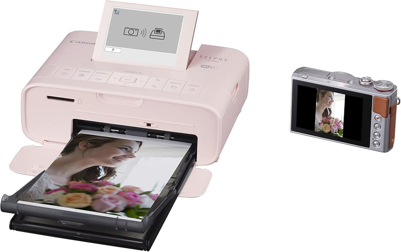 Canon SELPHY CP1300 Compact Photo Printer - Pink