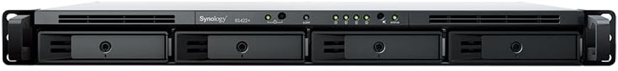 Synology RackStation RS422+ NAS/Storage Server Rack (1U) Ethernet LAN Black R1600