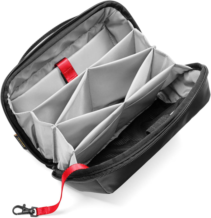 tomtoc Zubehörtasche Kabeltasche, Elektronik Tech Pouch Laptop Zubehör Organizer Tasche Cable Bag Re