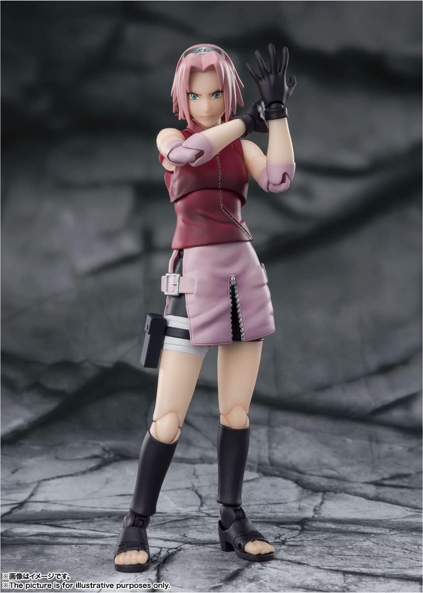 BANDAI TAMASHII NATIONS TAMASHII Nations Naruto - Sakura Haruno Inheritor - Statuette S.H. Figuarts