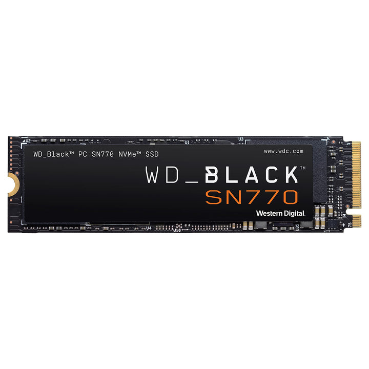 WD_BLACK SN770 NVMe SSD 2 TB (High-Performance, Gaming, PCIe Gen4, M.2 2280, Lesen 5.150 MB/s, Schre