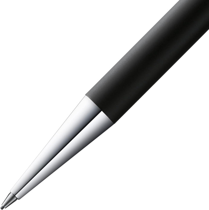 LAMY scala Drehbleistift 180 – Bleistift aus Edelstahl in der Farbe Schwarz, strichmattiert mit Dreh