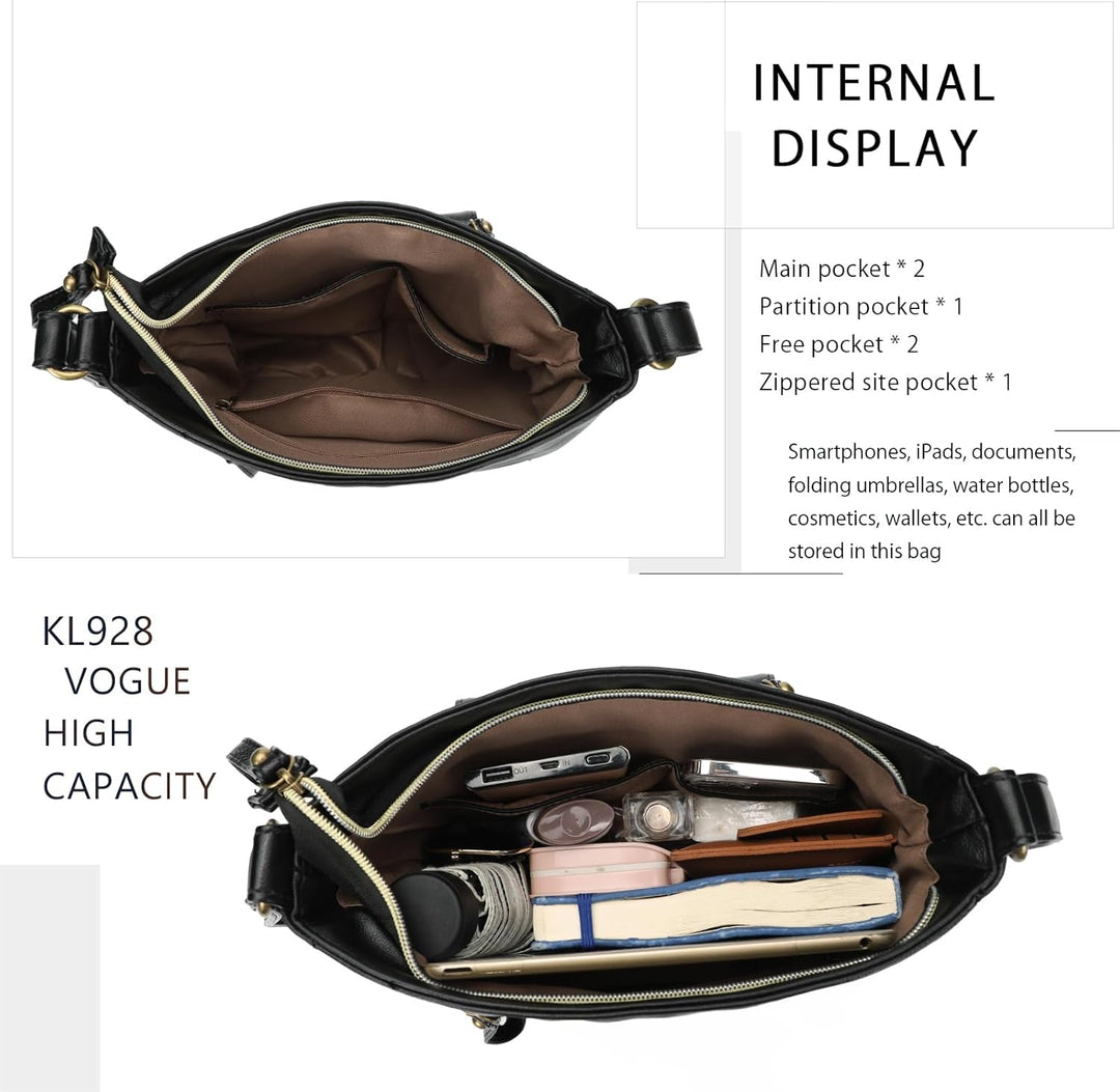 KL928 Tasche Damen Umhängetasche kleine Handtaschen Schultertasche Damentasche Damenhandtasche mitte