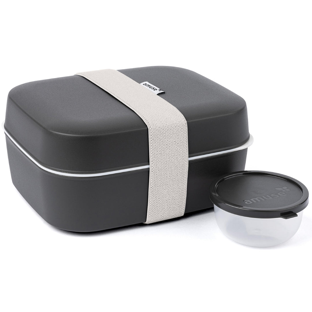 Amuse Lunchbox Erwachsene | Salat To Go Box, Brotdose Erwachsene oder Jausenbox Kinder | Bento Box |