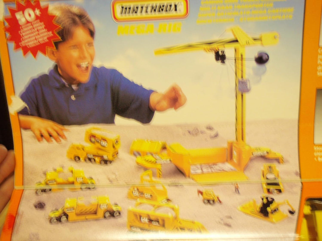 Matchbox Multi-Kran-Transporter; (verwandelbar in eine Grossbaustelle)