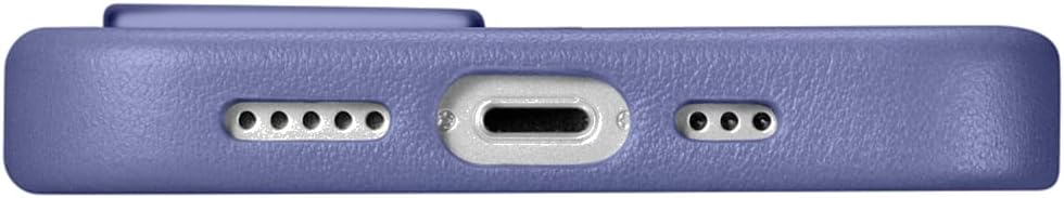 Mobiskin Hülle kompatibel mit Apple iPhone 14 Plus (6,7 Zoll), Handyhülle mit echtem Leder, Case, Sc