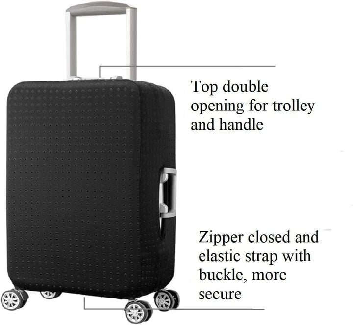 Elastisch Kofferhülle Kofferschutzhülle Gepäck Cover Reisekoffer Hülle Koffer Schutzhülle Luggage Co