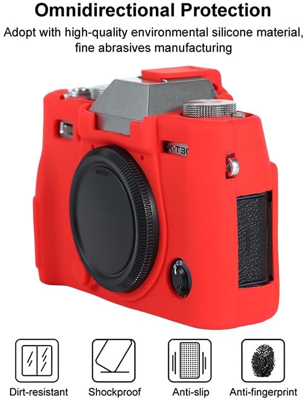 Kameratasche für Fujifilm X-T30 II, Silikon-Gummi, Kameragehäuse, Schutzhülle für Fujifilm X-T30 II