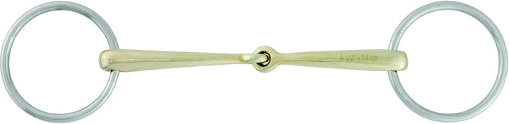 Stübben Gebiss 2296 Unterlegtrense einfach gebrochen 13,5 cm - 12 mm - Sweet Copper, 13,5 cm - 12 mm