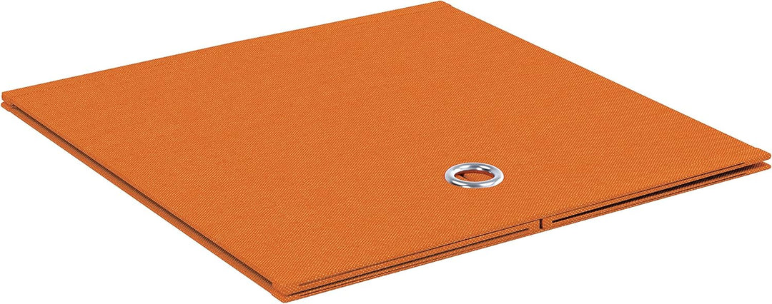 VCM 10er Set Faltbox Klappbox Stoff Kiste Faltschachtel Regalbox Aufbewahrung Boxas Orange, Orange