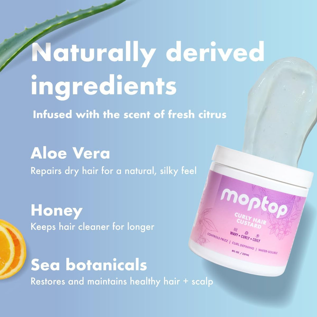 MopTop - Curly Hair Custard Citrus Kumquat - 8 oz. by MopTop