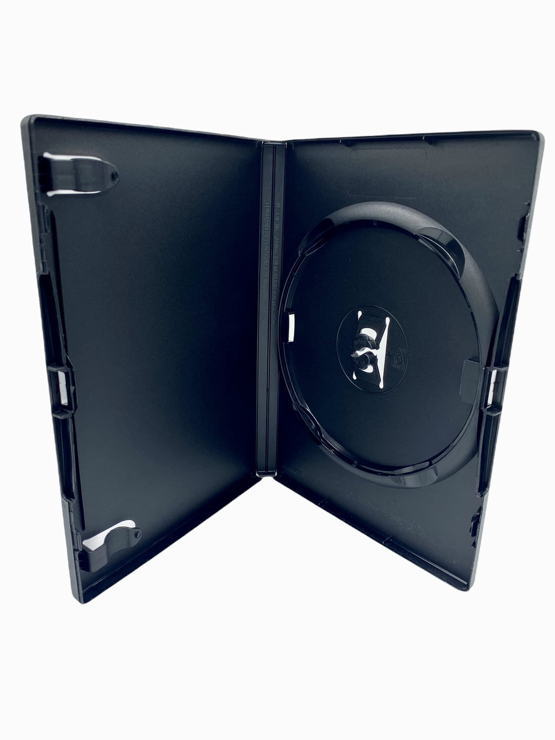 AMARAY DVD Hülle, Hüllen schwarz für 1 Disc 14mm - 25 Stück