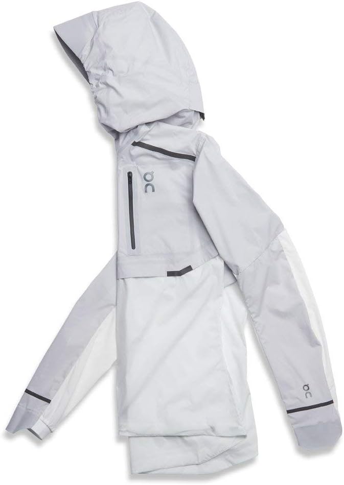 On Running Weather-Jacket grau XS 4102 Grey | White, XS 4102 Grey | White