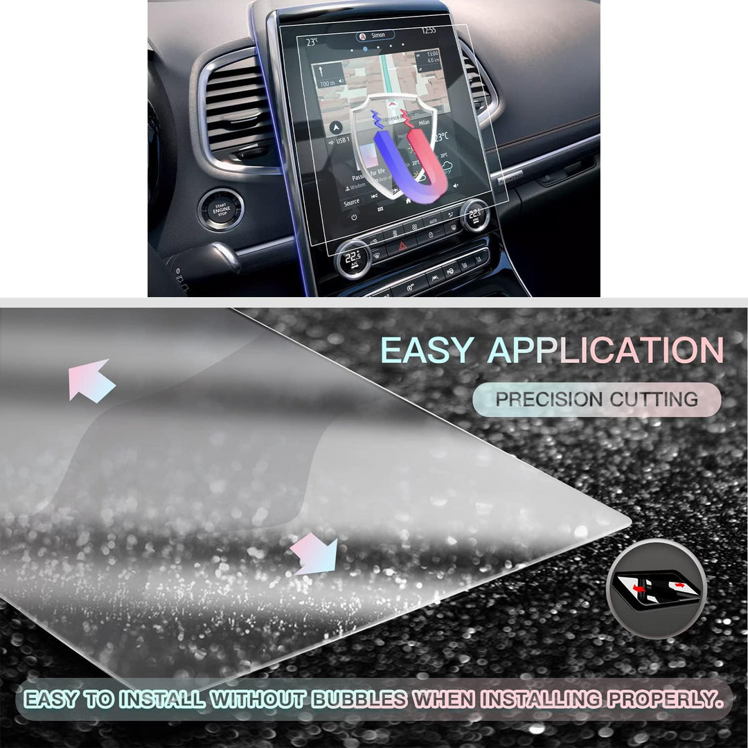 CDEFG [2 Stück] Navigation Schutzfolie 4H Kratzfest Kompatibel mit 2020 2021 2022 Renault Espace 5 E