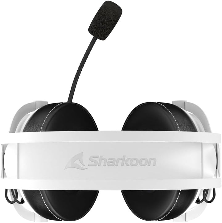 Sharkoon Skiller SGH50 Weiss, Hi-Res Audio Gaming Headset, Ohrumschliessend