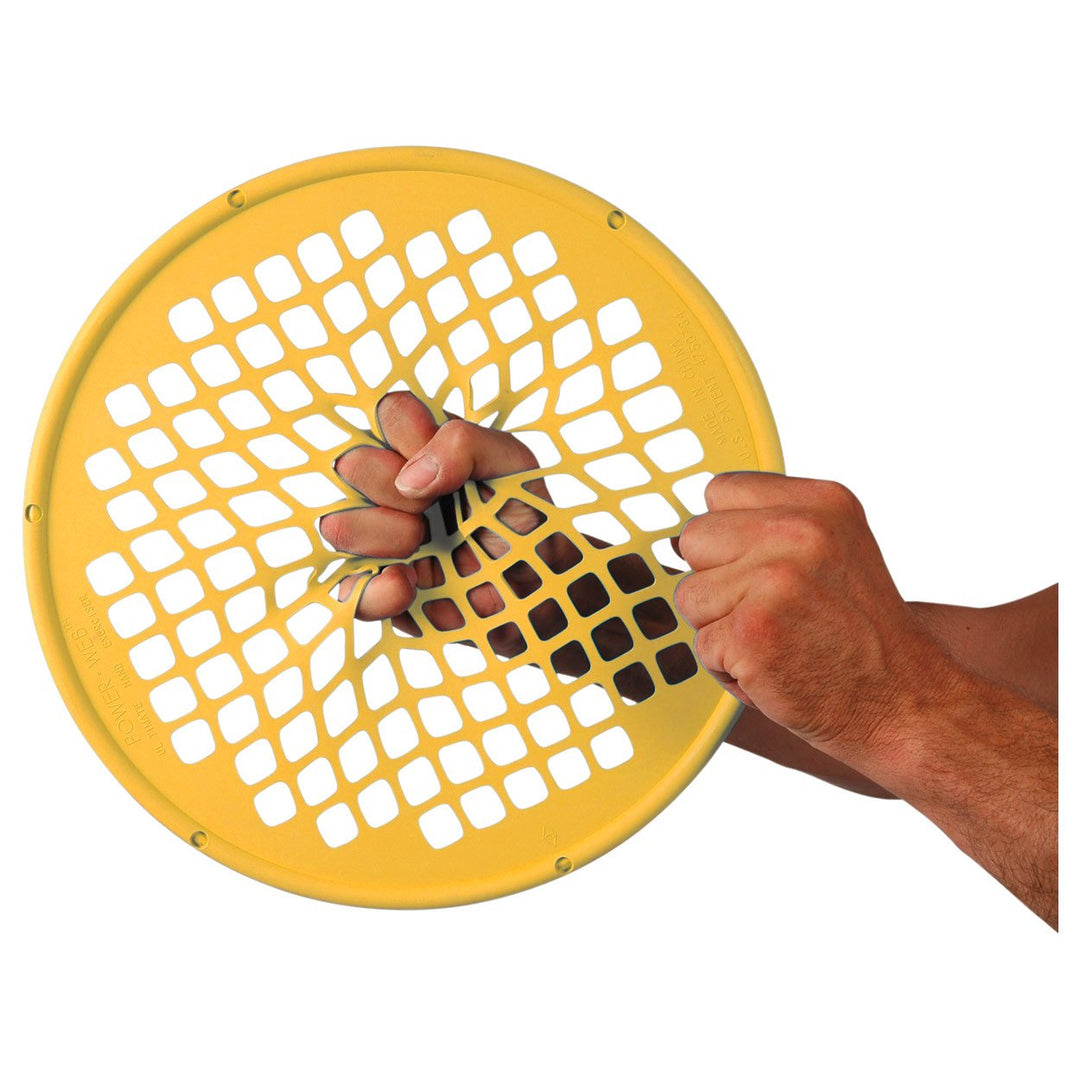 Power-Web Senior Übungsnetz Handtrainer Fingertrainer 38 cm, Gelb, Leicht leicht - gelb, leicht - ge