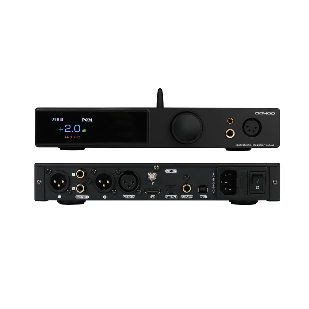 SMSL DO400 Full Balanced DAC Kopfhörer Amp ES9039MSPRO XMOS-XU316 USB MQA DAC Bluetooth 5.1 LDAC USB
