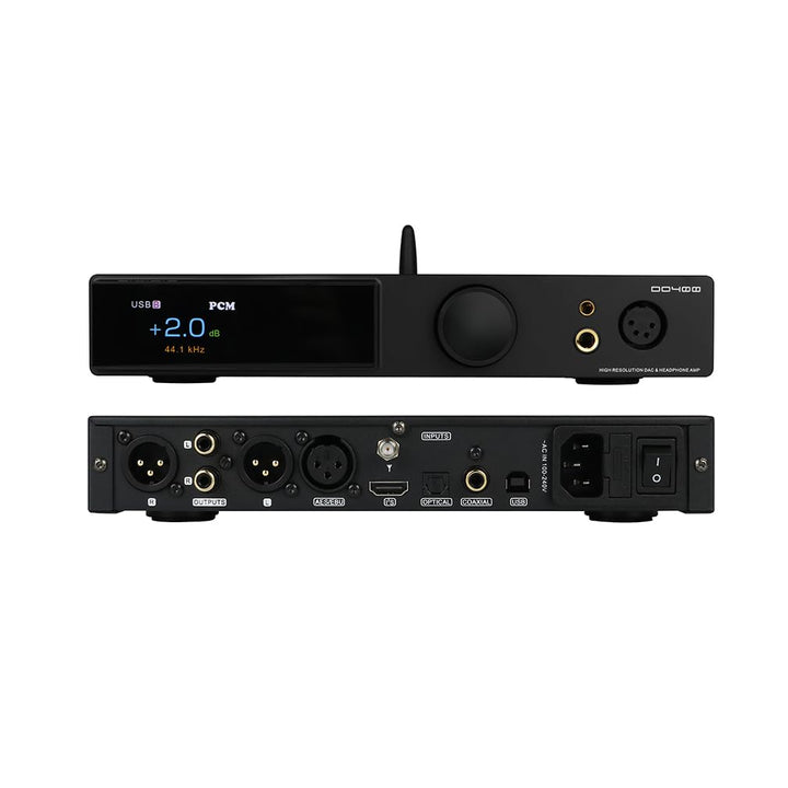 SMSL DO400 Full Balanced DAC Kopfhörer Amp ES9039MSPRO XMOS-XU316 USB MQA DAC Bluetooth 5.1 LDAC USB