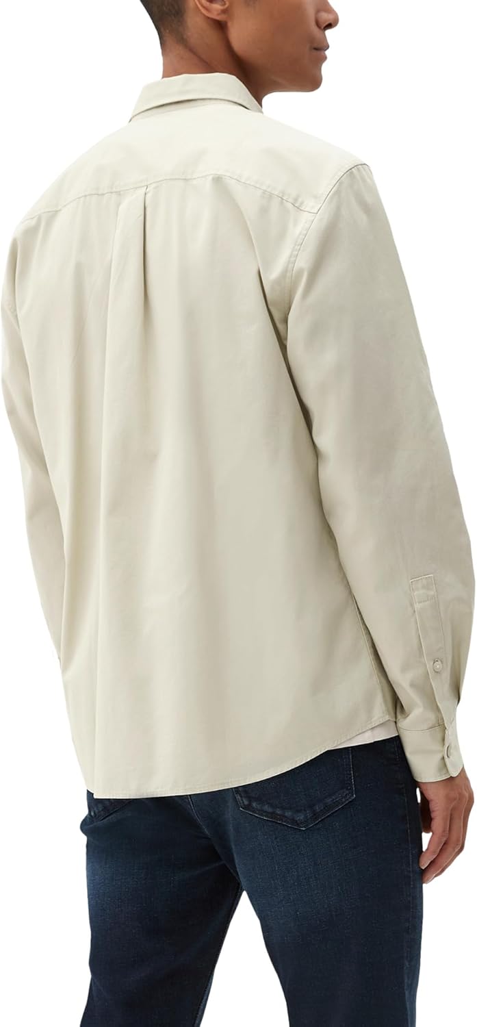 s.Oliver Herren Shirt 3XL Weiss, 3XL Weiss