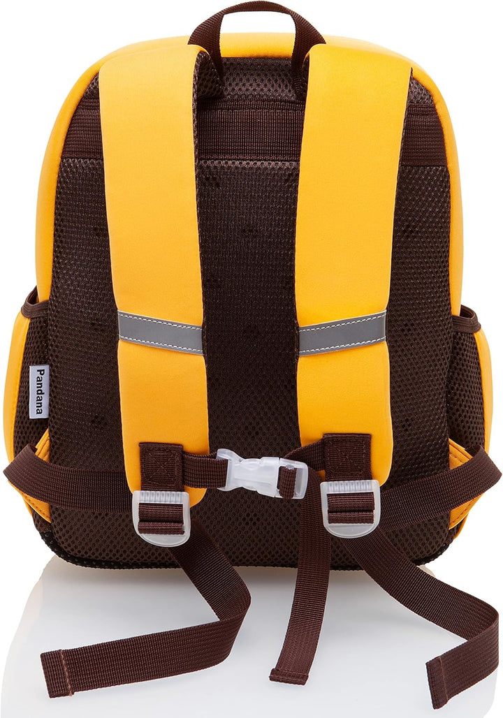 Pandana Grosser Kinderrucksack Lukas Löwe mit Brustgurt für Jungen und Mädchen im Kindergarten oder