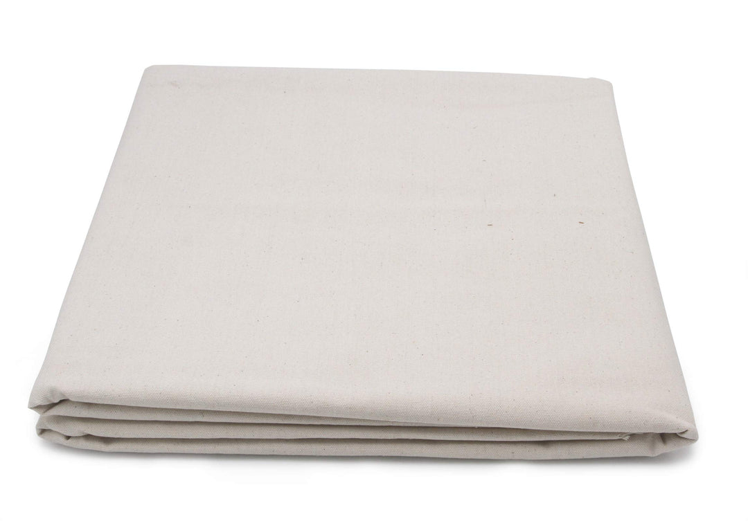 Paintersisters Maltuch – Leinwand ungrundiert, 160cm x 5m Rohgewebe 7 oz/m² aus 100% Baumwolle, zum