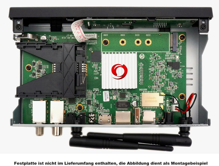 OCTAGON SF8008 UHD 4K Supreme Combo, Sat- Kabel- & DVB-T2 Receiver, E2 Linux & Define OS, mit PVR Au