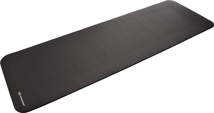 Schildkröt Fitnessmatte, 10 mm, rutschfeste Gymnastikmatte, mit Tragegurt, 183 x 61 x 1,0cm Grau, 96