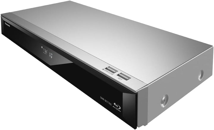 Panasonic DMR-BCT765AG Blu-Ray Player und Recorder mit Twin HD DVB-C Tuner, 500 GB Festplatte, 4K Up
