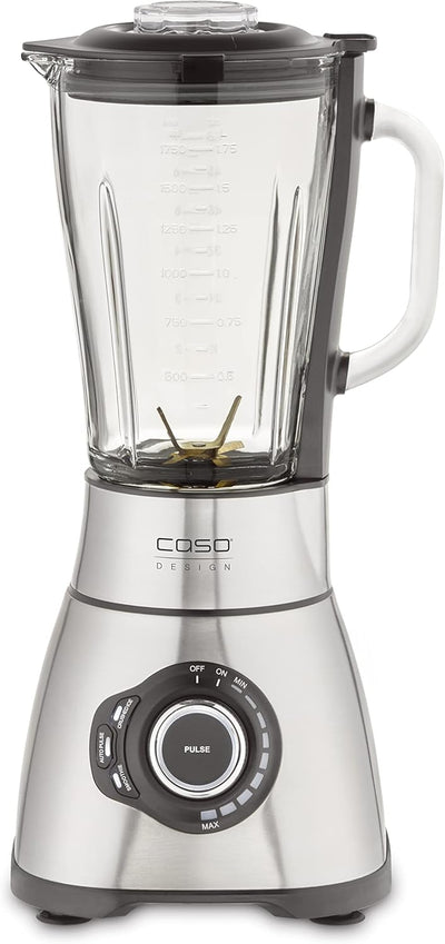 CASO B 1800 PowerBlender, Standmixer, Ideal für Milchshakes, Babybrei etc., 1800 Watt Motor, grosser