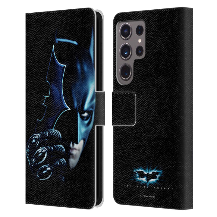 Head Case Designs Offizielle The Dark Knight Batman Batarang Wichtige Kunst Leder-Wallet-Hülle Kompa