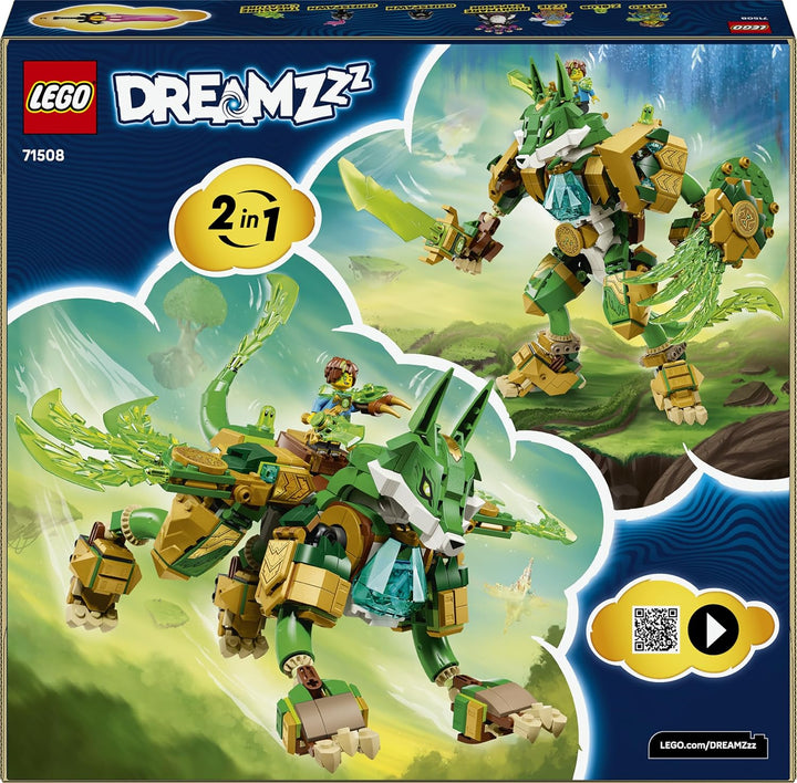 LEGO DREAMZzz 2in1 Fuchs-Wächtermech - Actionfigur, verwandelbar in Fuchskrieger - inkl. 3 Minifigur