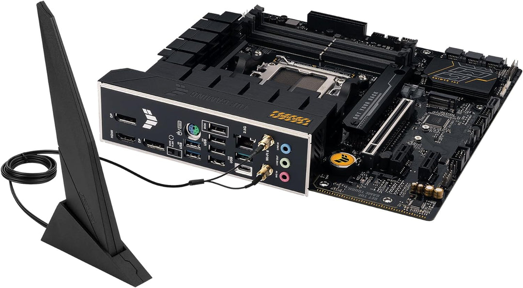 ASUS TUF Gaming B650M-E WiFi Mainboard Sockel AMD AM5 (Ryzen 7000, mATX, PCIe 5.0, DDR5-Speicher, 2,