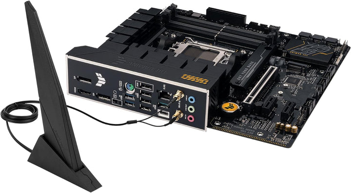 ASUS TUF Gaming B650M-E WiFi Mainboard Sockel AMD AM5 (Ryzen 7000, mATX, PCIe 5.0, DDR5-Speicher, 2,