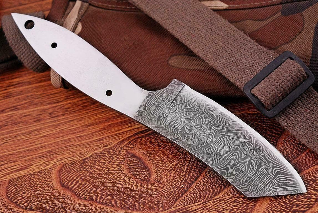 Damast Klinge Handgeschmiedete Damast Rohling Damascus blank blade 975EA