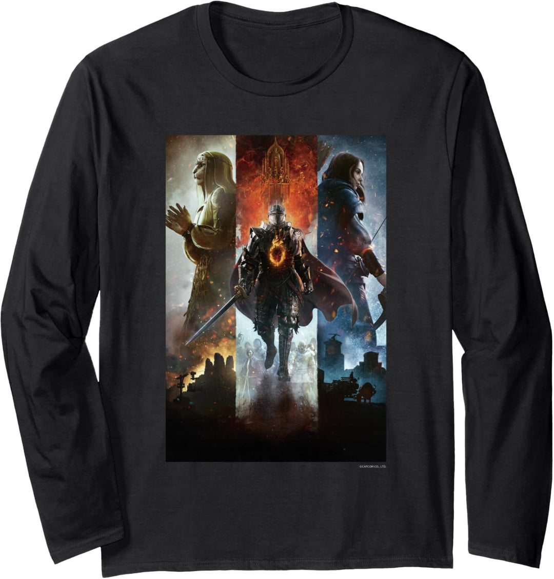 Dragon's Dogma 2 Key Art Langarmshirt